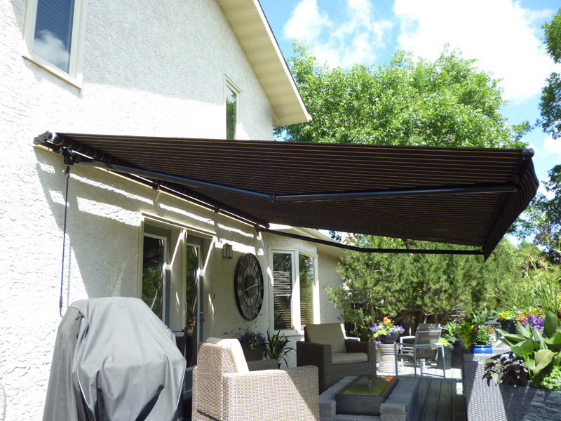 Residential porch awning